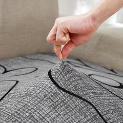 Polyester Printed Sofa Slipcover Stretch Sofa Cover Furniture Protector