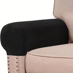 2pcs Spandex Armchair Slipcovers Stretch Armrest Covers for Chairs
