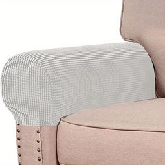 2pcs Spandex Armchair Slipcovers Stretch Armrest Covers for Chairs