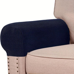 2pcs Spandex Armchair Slipcovers Stretch Armrest Covers for Chairs