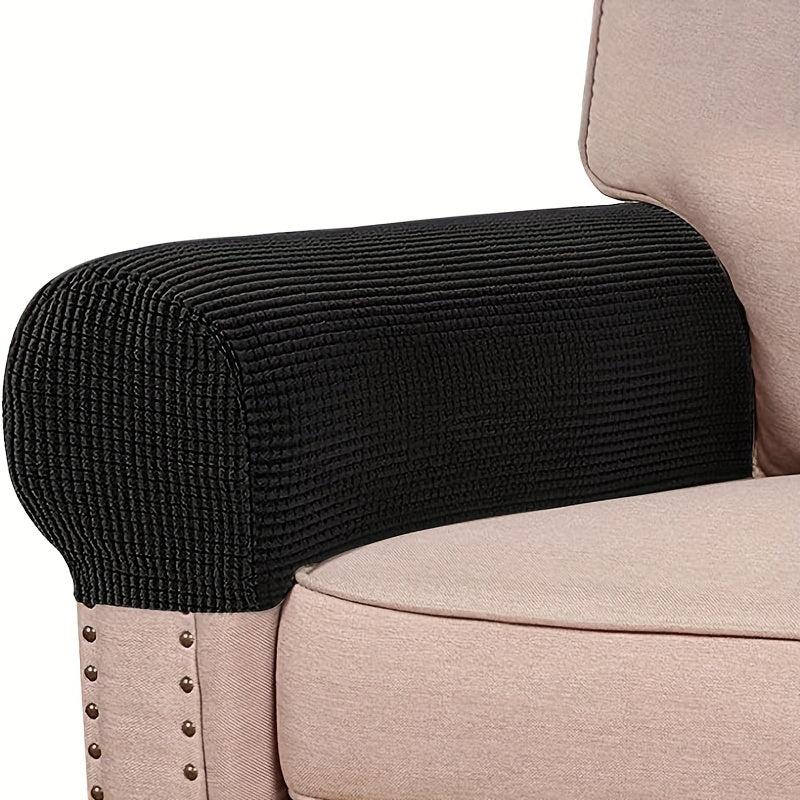 2pcs Spandex Armchair Slipcovers Stretch Armrest Covers for Chairs