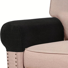 2pcs Spandex Armchair Slipcovers Stretch Armrest Covers for Chairs