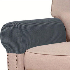 2pcs Spandex Armchair Slipcovers Stretch Armrest Covers for Chairs
