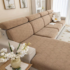 Hexagram Pattern Sofa Slipcover Stretch Sofa Cover Universal Couch Cover