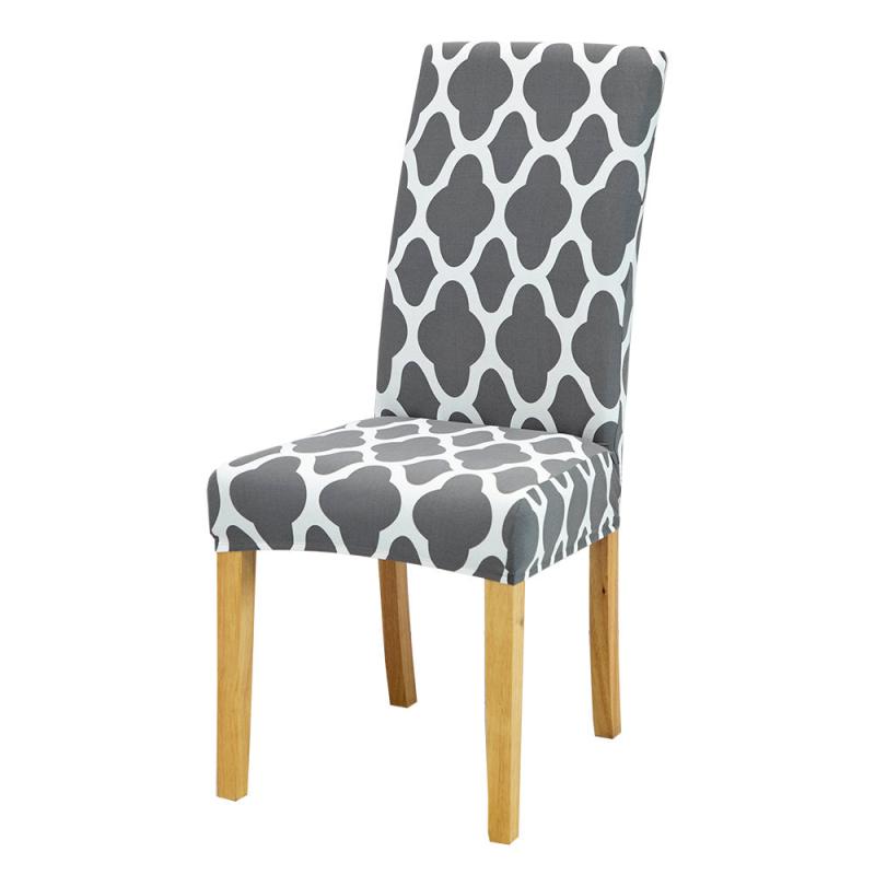 Stretch Printed Chair Covers - Protect Dining Room Chairs & Add Style