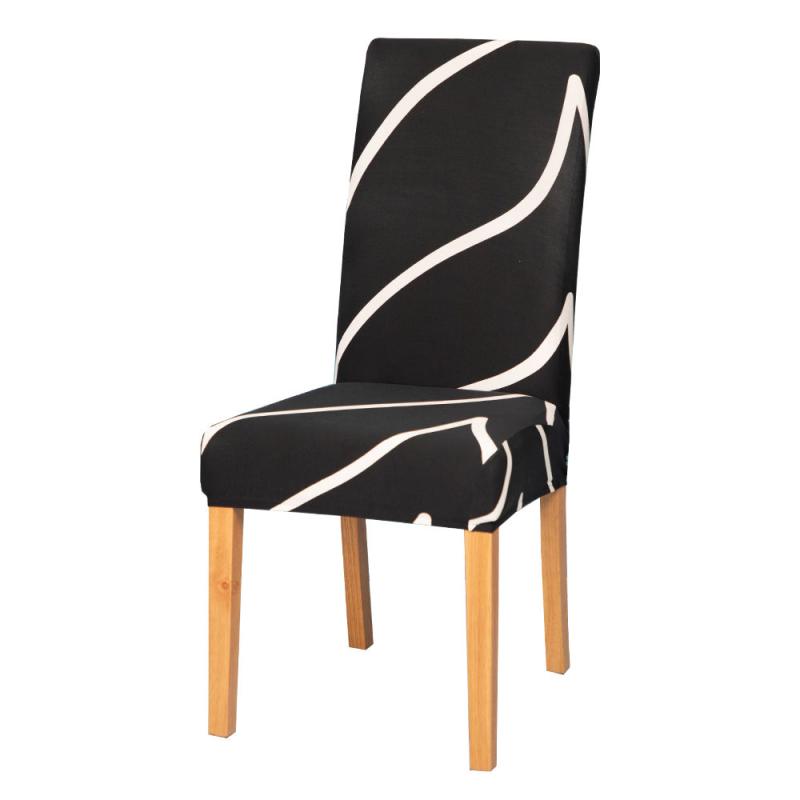 Stretch Printed Chair Covers - Protect Dining Room Chairs & Add Style