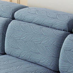 Polar Fleece Stretch Sofa Slipcover Sectionalized Protective Couch Cover