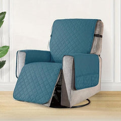 Waterproof Recliner Armchair Slipcover With Side Pocket Pet Dog Mat