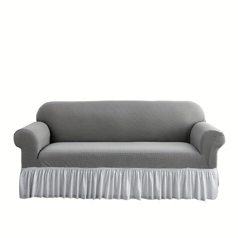 Polar Fleece Sofa Slipcover Plush Couch Cover