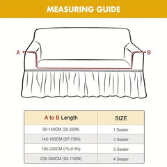 Polar Fleece Sofa Slipcover Plush Couch Cover
