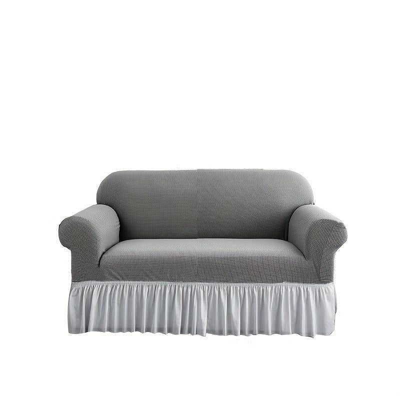 Polar Fleece Sofa Slipcover Plush Couch Cover