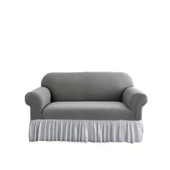 Polar Fleece Sofa Slipcover Plush Couch Cover