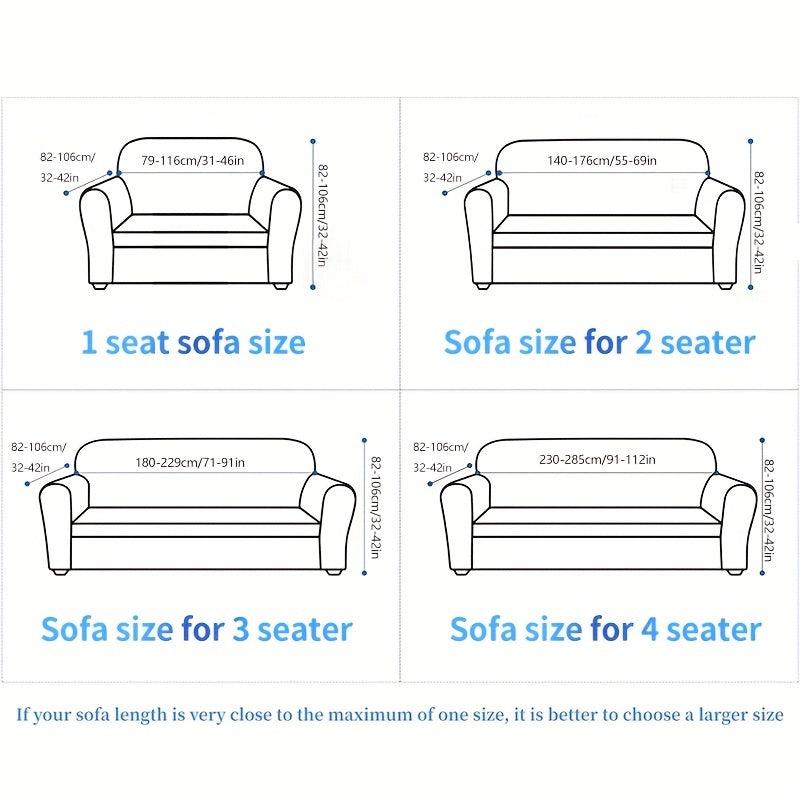 Polar Fleece Sofa Slipcover Plush Couch Cover