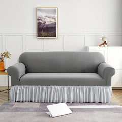 Polar Fleece Sofa Slipcover Plush Couch Cover