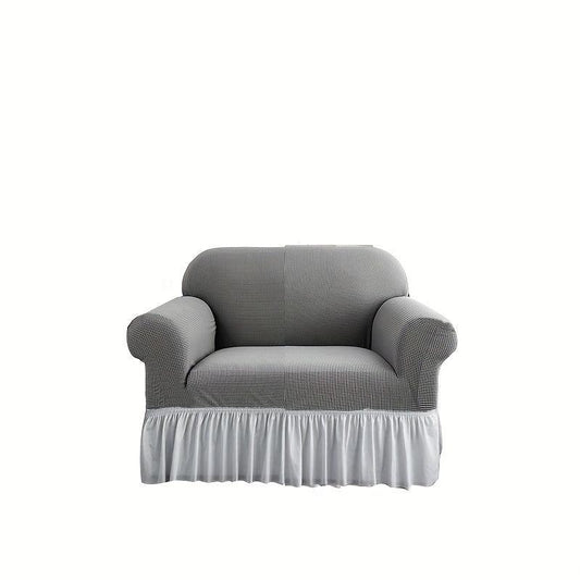 Polar Fleece Sofa Slipcover Plush Couch Cover