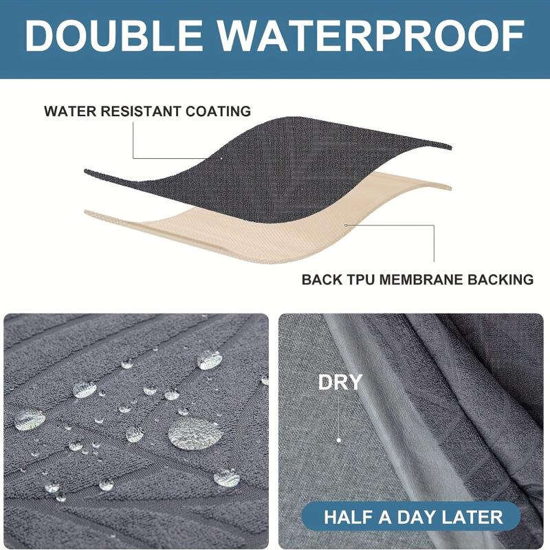 Waterproof Chair Covers for Dining Room, Stretch Jacquard Slipcovers