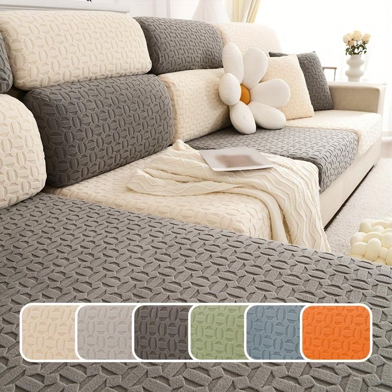 1pc Sofa Slipcover Non slip Sofa Cover Elastic Couch Cover Furniture Protector