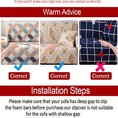 Milk Fiber Sofa Slipcover for Home Decor and Furniture Protection