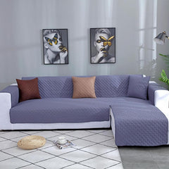 Waterproof Sofa Slipcover Reversible L-shaped Sofa Cover