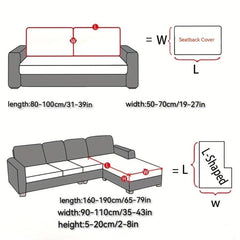 Jacquard Non-slip Sofa Slipcover Furniture Protector