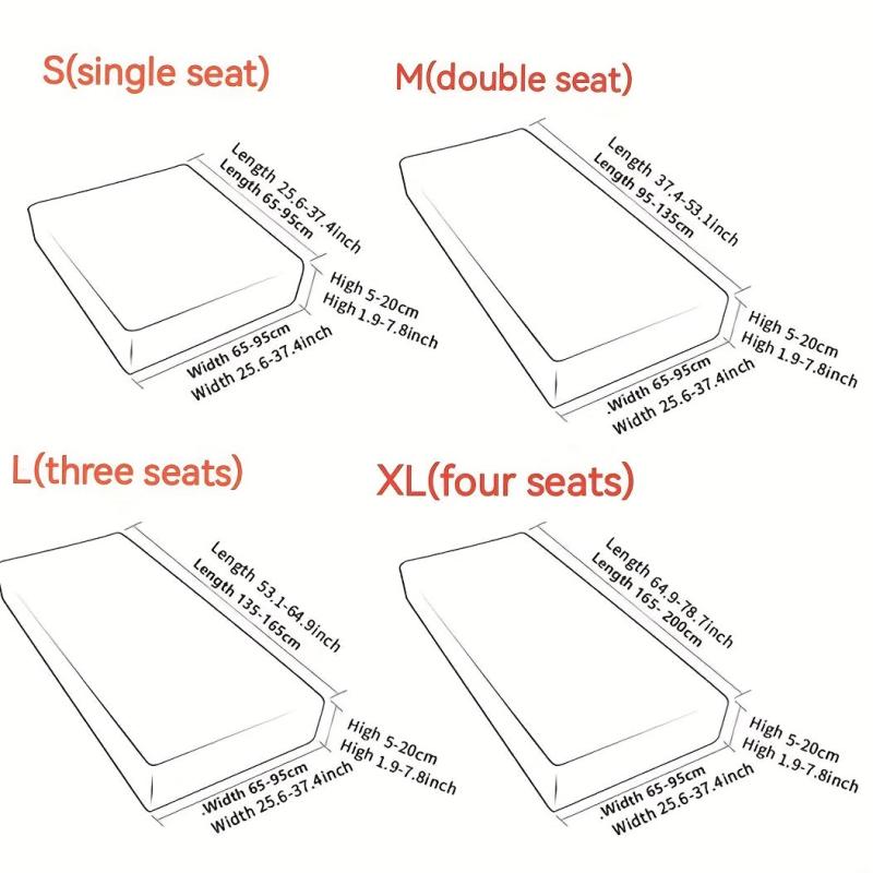 Jacquard Non-slip Sofa Slipcover Furniture Protector
