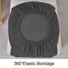 Waterproof Jacquard Dining Chair Slipcover Stretch Chair Cover