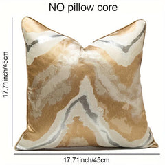 Polyester Throw Pillow Cover Multicolor Geometric Stripe Living Room Decor