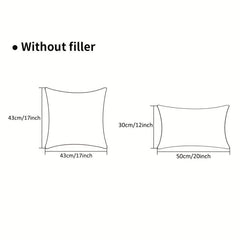 Embossed Lace Flower Embroidered Pillowcase French Classical Cover