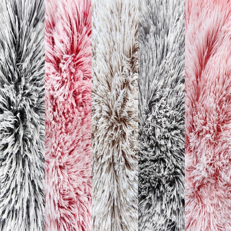 2 Pcs Soft Faux Fur Throw Pillow Cover Cushion Case - Sofa Chair Decor