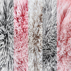 2 Pcs Soft Faux Fur Throw Pillow Cover Cushion Case - Sofa Chair Decor