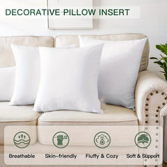 2pcs Corduroy Throw Pillow Covers Soft Boho Striped Pillows