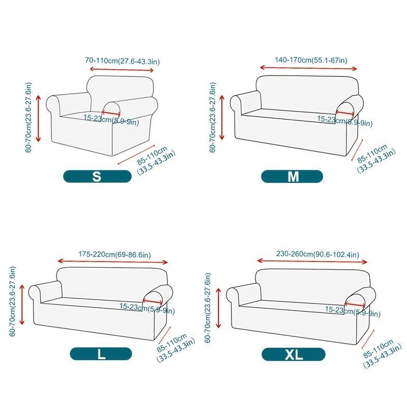 Non Slip Sofa Cover for Pets with Elastic Bottom