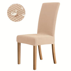 Waterproof Dining Chair Slipcovers Mid back Chair Cover for Dining Room