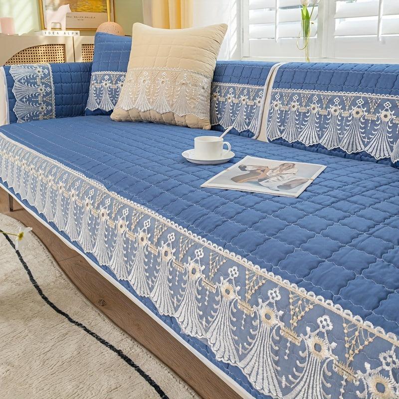 Quilted Four Season Sofa Couch Cover