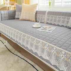 Quilted Four Season Sofa Couch Cover