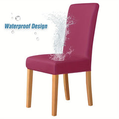 Waterproof Dining Chair Slipcover Spill-proof Stretchy Furniture Protector