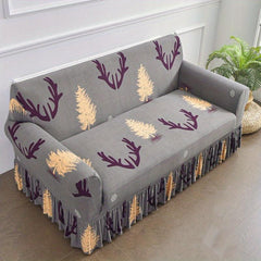 Stretch Sofa Slipcover With Skirt Non slip Sofa Cover