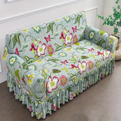 Stretch Sofa Slipcover With Skirt Non slip Sofa Cover