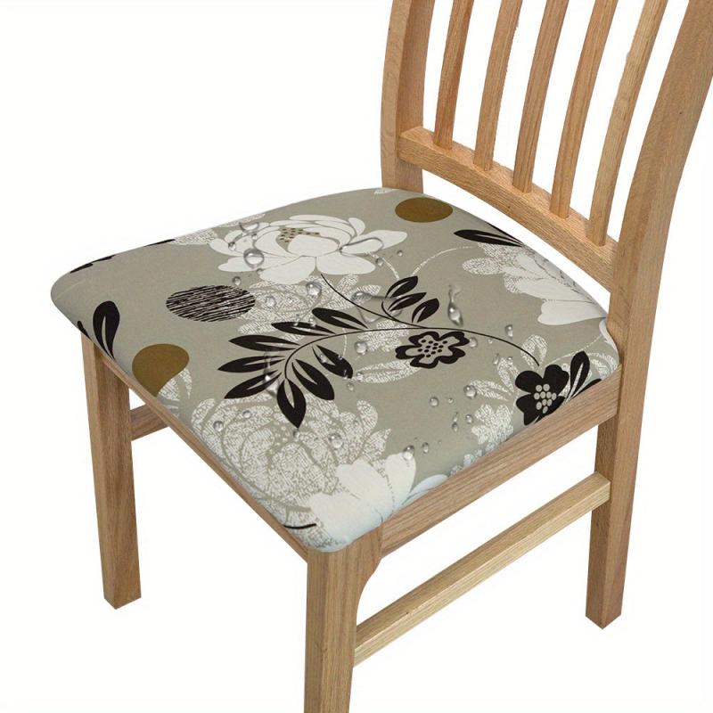 Printed Waterproof Dining Chair Slipcover Furniture Protector
