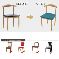 Washable Chair Cover for Dining Chairs - Hotel Banquet