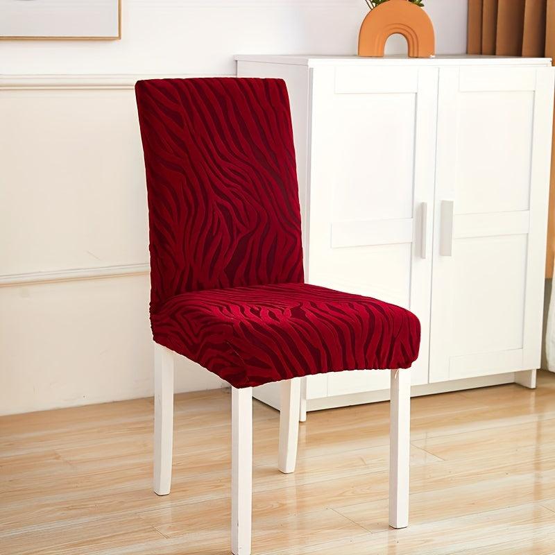 1pc Universal Dining Chair Cover Elastic Stool Set Cover Backrest Cushion