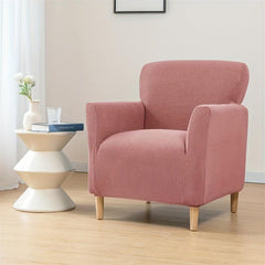 Polar Fleece Tub Chair Cover Spandex Armchair Slipcovers Elastic Sofa Covers