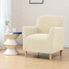 Polar Fleece Tub Chair Cover Spandex Armchair Slipcovers Elastic Sofa Covers