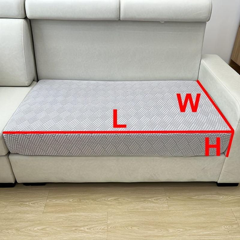 Elastic Sofa Cover Thick Dustproof Solid Slipcover Four Seasons Universal
