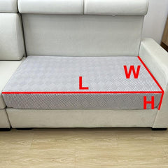 Elastic Sofa Cover Thick Dustproof Solid Slipcover Four Seasons Universal