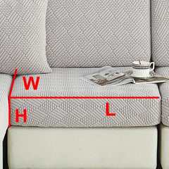 Elastic Sofa Cover Thick Dustproof Solid Slipcover Four Seasons Universal