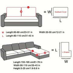 Elastic Sofa Cover Thick Dustproof Solid Slipcover Four Seasons Universal