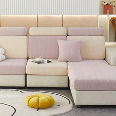 Elastic Sofa Cover Thick Dustproof Solid Slipcover Four Seasons Universal