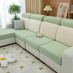 Elastic Sofa Cover Thick Dustproof Solid Slipcover Four Seasons Universal