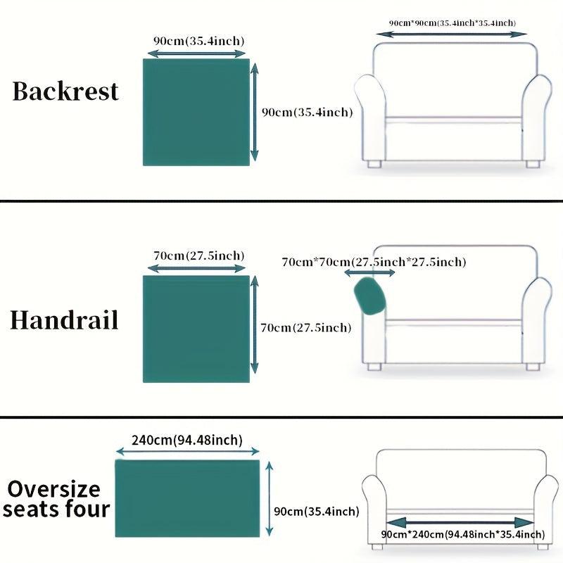 Bronzing Sofa Cover Furniture Protector For Bedroom Office Living Room